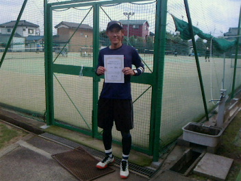 09/22(火) 男子シングルス オープン 優勝＜桶川グリーンテニスクラブ＞