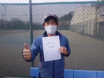 12/29(火) 男子シングルス オープン 優勝＜エステス・テニスパーク＞