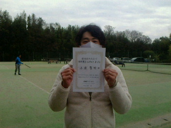 01/06(水) 男子シングルス オープン 優勝＜インスピリッツテニスクラブ＞