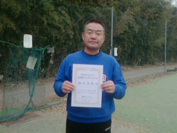 01/06(水) 男子シングルス オープン 優勝＜インスピリッツテニスクラブ＞