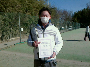 01/19(火) 男子シングルス オープン 優勝＜インスピリッツテニスクラブ＞