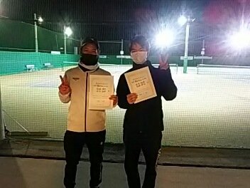 01/31(日) 男子ダブルス オープン 優勝＜ALWAYS TENNIS SCHOOL＞
