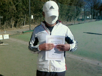 02/05(金) 男子シングルス オープン 優勝＜インスピリッツテニスクラブ＞