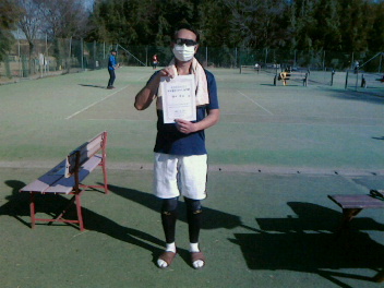 02/05(金) 男子シングルス 初中級 優勝＜インスピリッツテニスクラブ＞