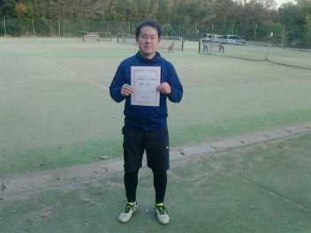 03/03(水) 男子シングルス 初中級 優勝＜インスピリッツテニスクラブ＞