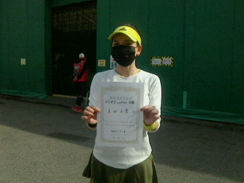 03/04(木) 女子シングルス 中級 優勝＜トマトインドアテニスクラブ＞
