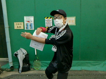 04/06(火) 男子シングルス 中級 優勝＜トマトインドアテニスクラブ＞