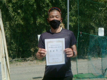 04/09(金) 男子シングルス オープン 優勝＜インスピリッツテニスクラブ＞