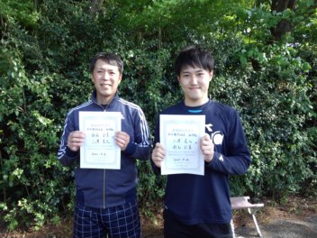 04/18(日) 男子ダブルス 初中級 優勝＜ジャクパ狭山総合グラウンド＞