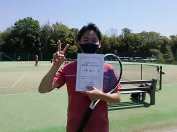 04/20(火)男子シングルス オープン 優勝＜インスピリッツテニスクラブ＞