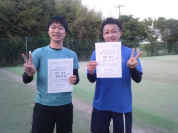 04/24(土) 男子ダブルス オープン 優勝＜インスピリッツテニスクラブ＞