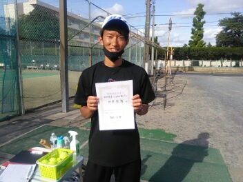 06/28(月) 男子シングルス オープン 優勝＜イケノヤテニススクール＞