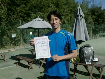 11/04(木) 男子シングルス オープン 優勝＜インスピリッツテニスクラブ＞