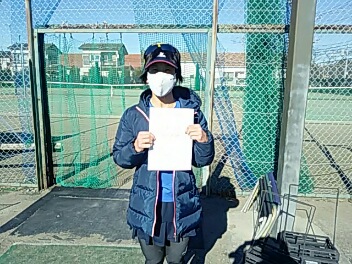 12/27(月) 女子シングルス オープン 優勝＜イケノヤテニススクール＞