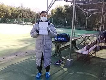 01/20(木) 男子シングルス オープン 優勝＜インスピリッツテニスクラブ＞