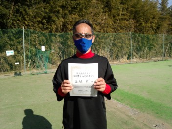 01/27(木) 男子シングルスオープン優勝＜インスピリッツテニスクラブ＞