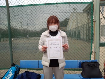 02/19(土) 女子シングルス中級優勝＜エステス・テニスパーク＞
