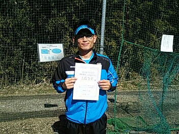 02/22(火) 男子シングルス オープン 優勝＜インスピリッツテニスクラブ＞
