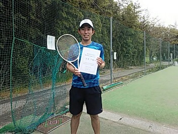 04/18(月) 男子シングルス オープン 優勝＜インスピリッツテニスクラブ＞