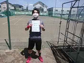 04/30(土) 男子シングルス オープン 優勝＜桶川グリーンテニスクラブ＞