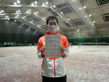 05/01(日) 男子シングルス中級優勝＜西武ドームテニスコート＞