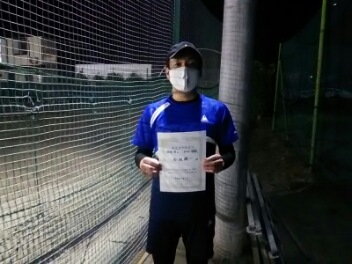05/03(火) 男子シングルス 中級 優勝＜大熊テニスクラブ＞