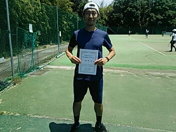 05/23(月) 男子シングルス オープン 優勝＜インスピリッツテニスクラブ＞