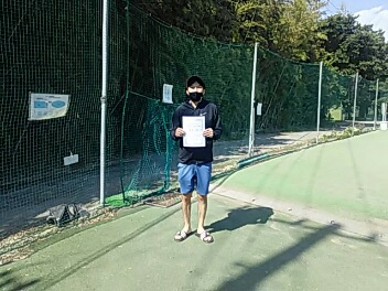 05/24(火) 男子シングルス 中上級 優勝＜インスピリッツテニスクラブ＞
